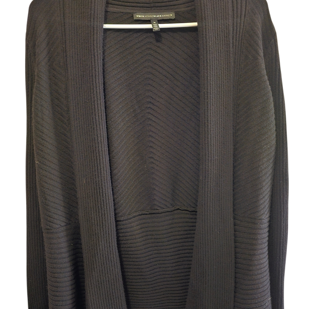 White House Black Market Black Cardigan